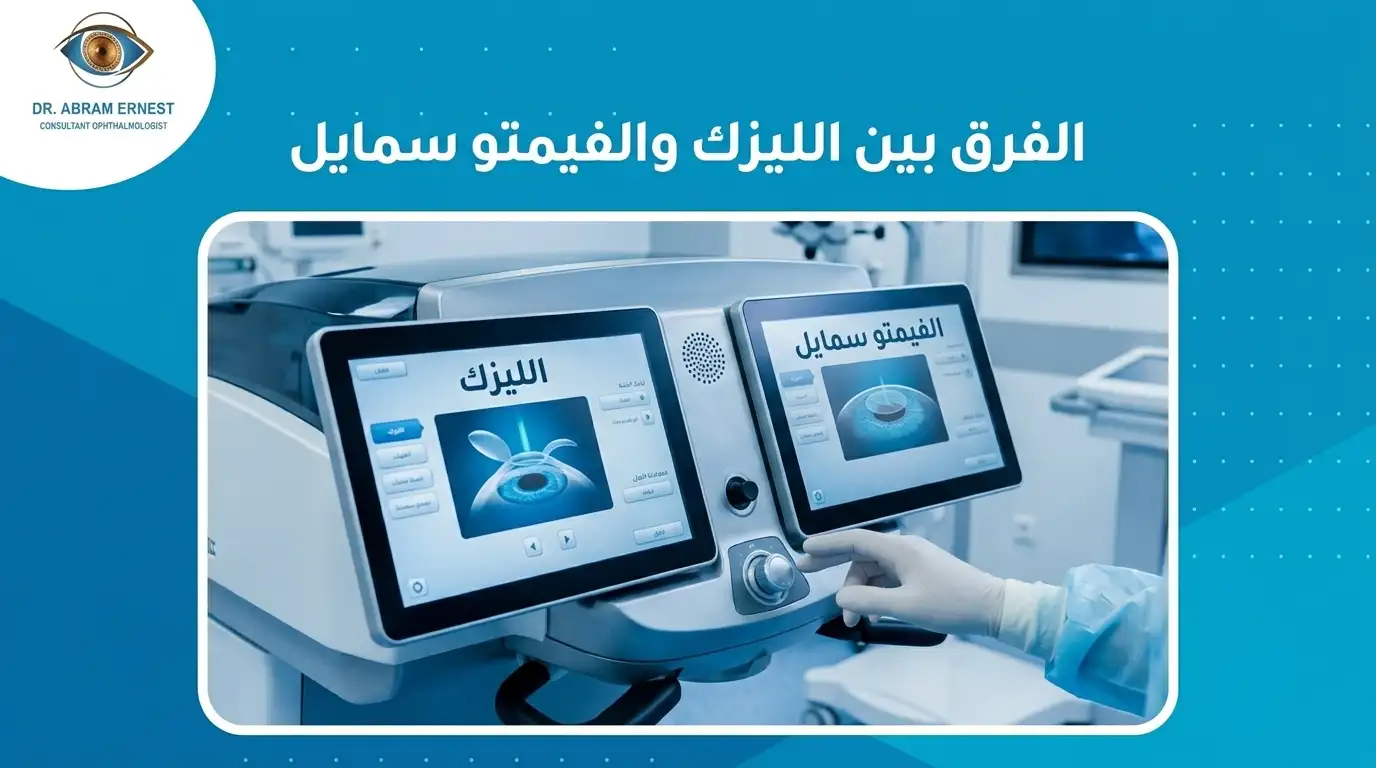 الفرق بين الليزك والفيمتو سمايل