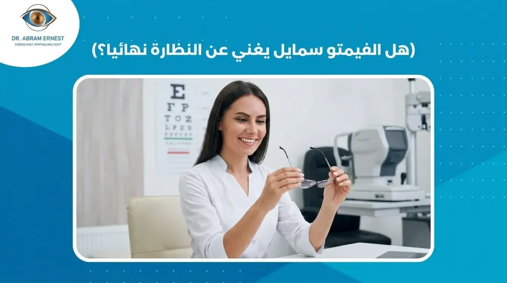 هل فيمتو سمايل يغني عن النظارة نهائيًا؟