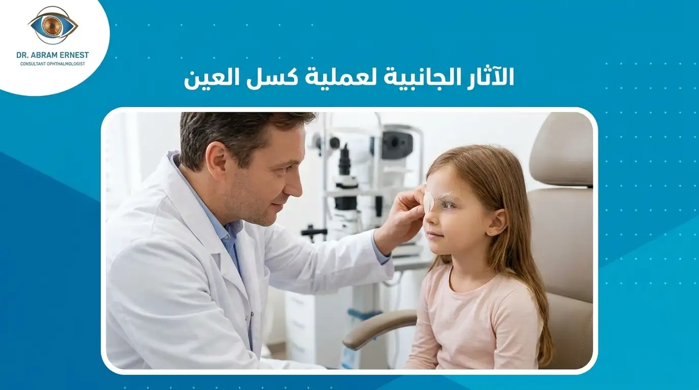 الآثار الجانبية لعملية كسل العين