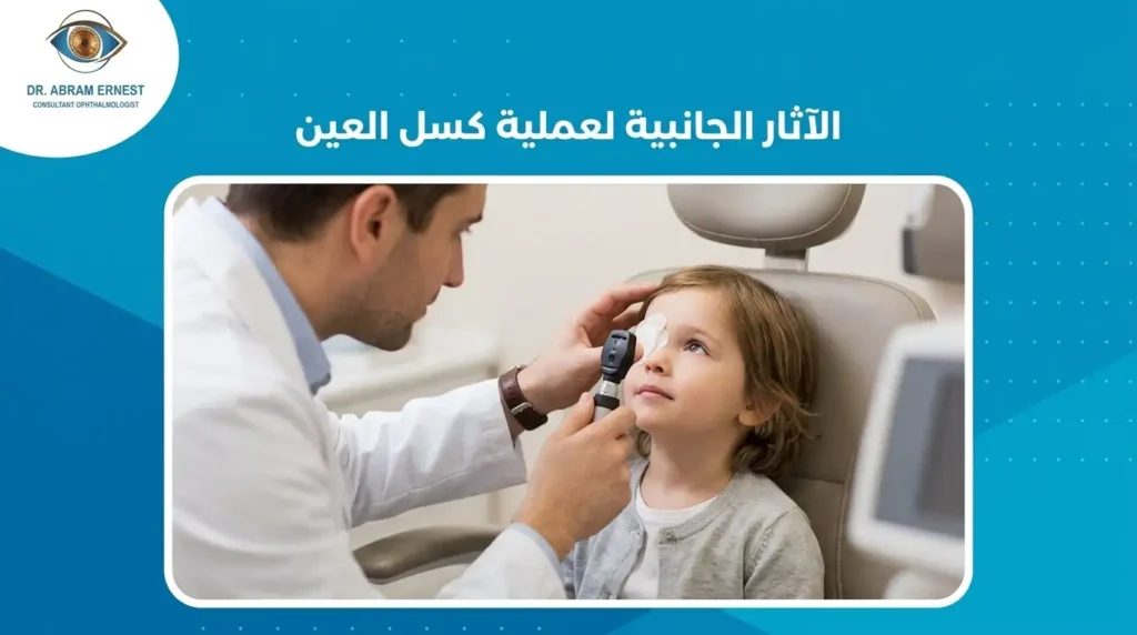 الآثار الجانبية لعملية كسل العين