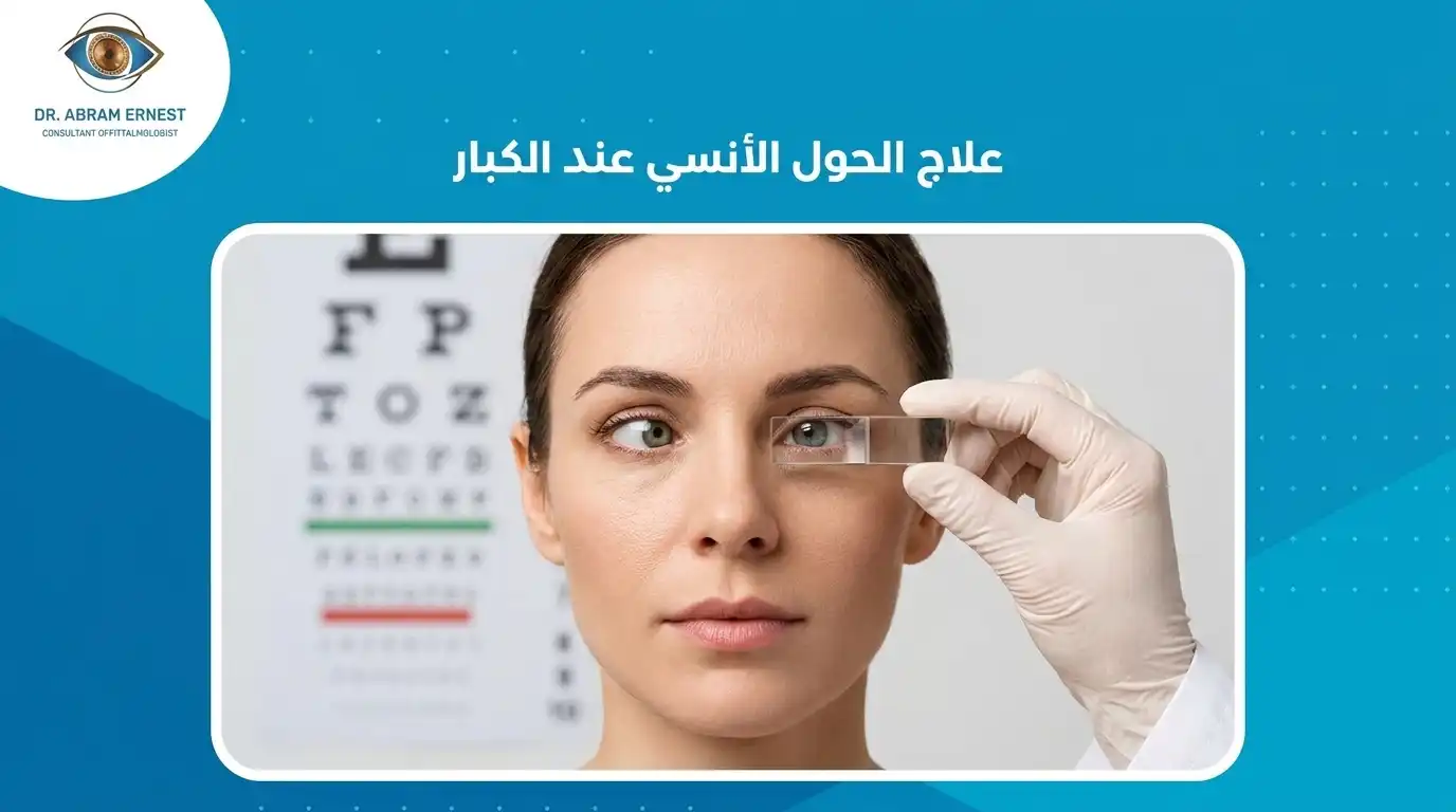 علاج الحول الإنسي عند البالغين
