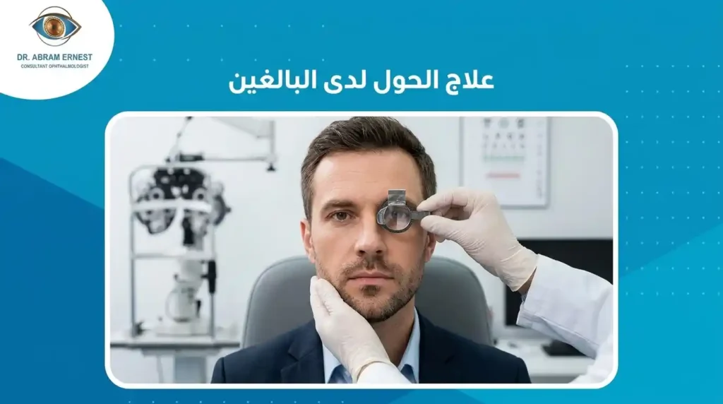 علاج حول العين اليسرى عند الكبارعلاج حول العين اليسرى عند الكبار