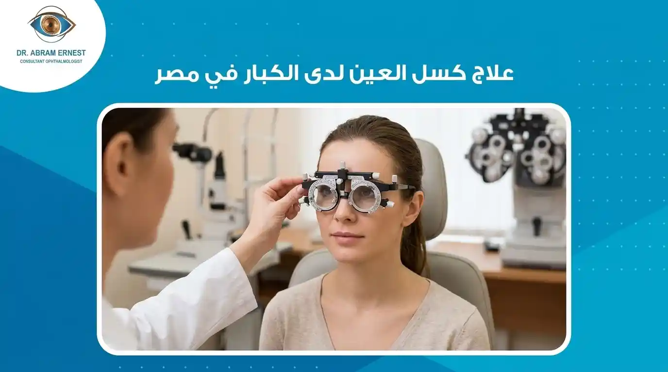 علاج كسل العين للكبار في مصر