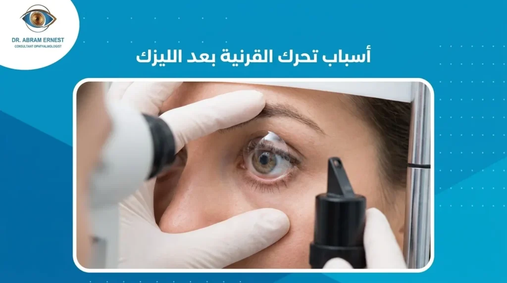 أسباب تحرك القرنية بعد الليزك