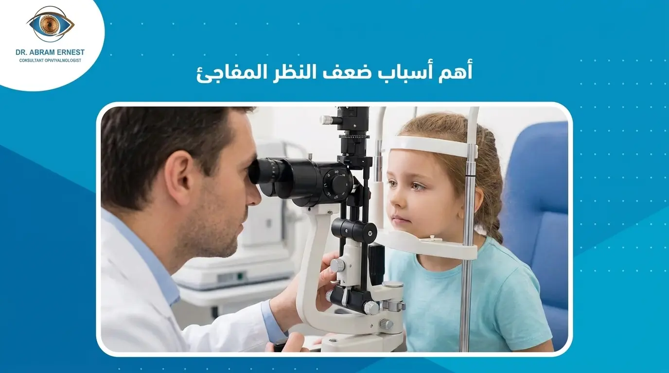 أهم أسباب ضعف النظر المفاجئ