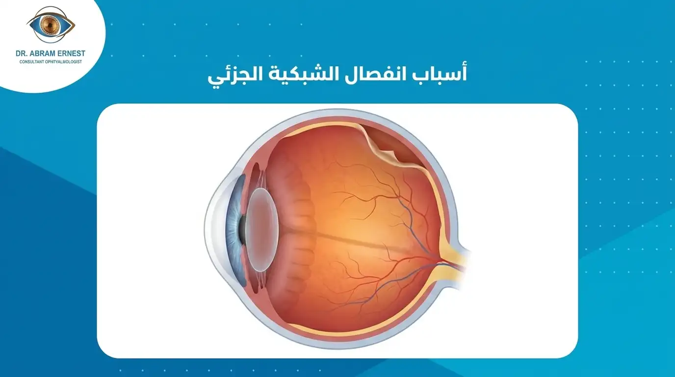 اسباب انفصال الشبكية الجزئي