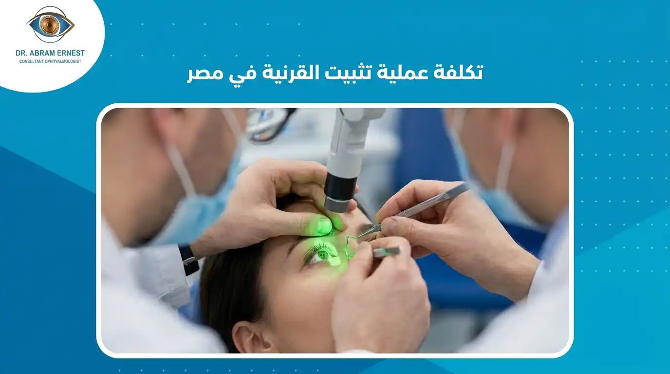تكلفة عملية تثبيت القرنية في مصر