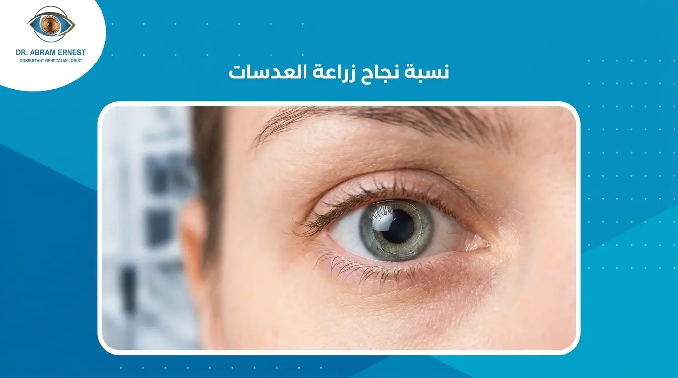 نسبة نجاح زراعة العدسات